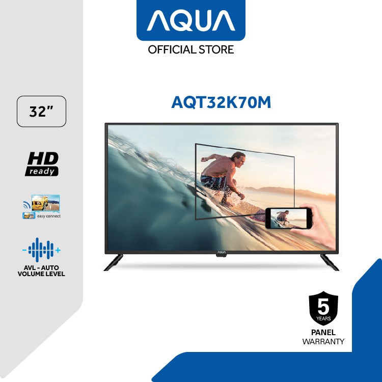 AQUA Elektronik TV Digital AQT32K70M 32 Inch HD