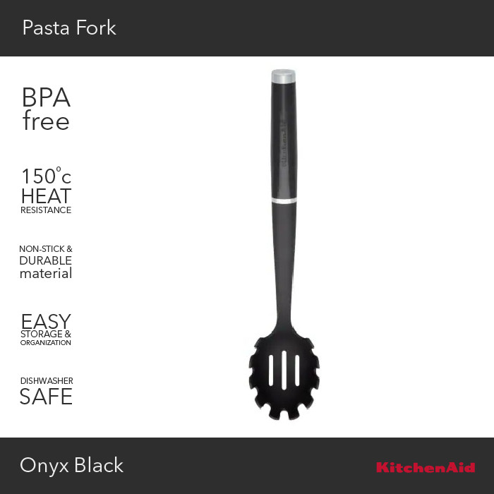 KitchenAid Pasta Fork Empire Black - KCG005OHOBE