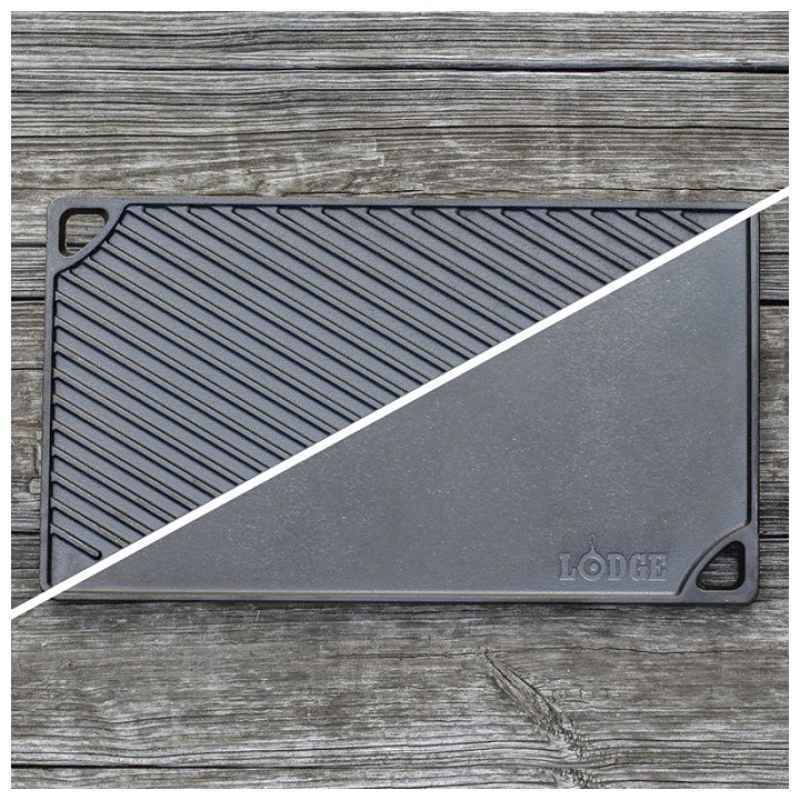 Lodge Cast Iron Double Play Reversible Grill/Griddle - LDP3