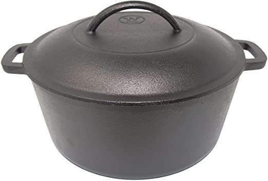 Westinghouse 5 Quart Seasoned Cast Iron Dutch Oven - WCCI0010BK