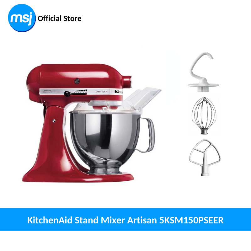 KitchenAid Stand Mixer Artisan - 4.8L - 5KSM150PSEER - Red