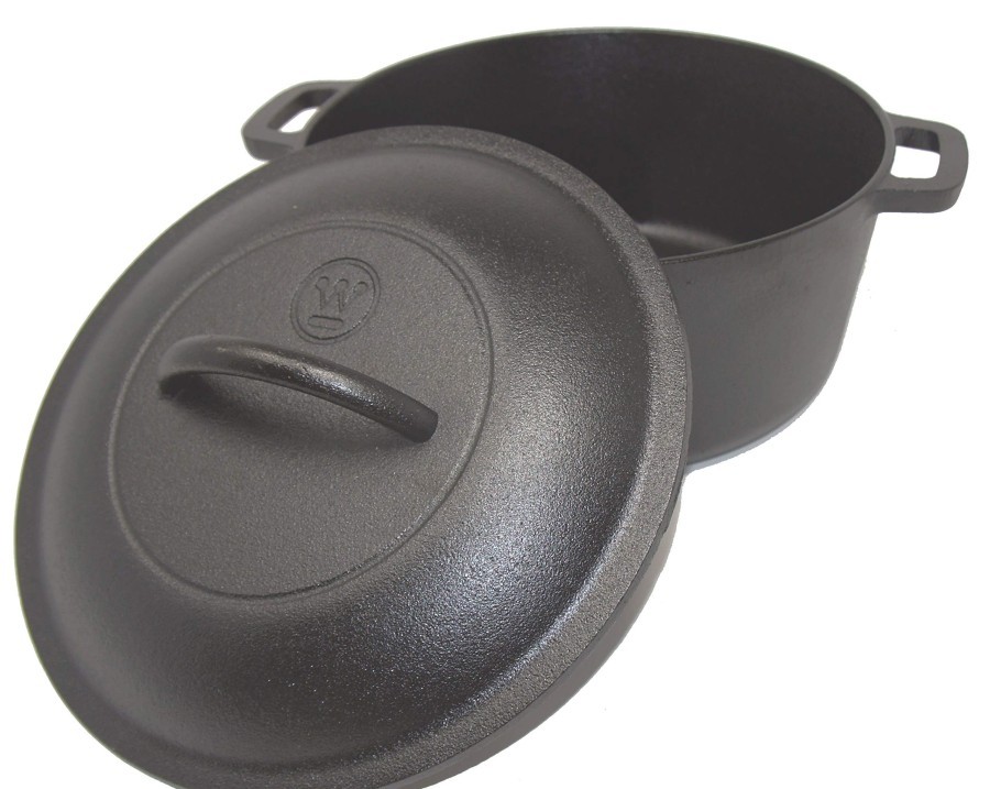Westinghouse 5 Quart Seasoned Cast Iron Dutch Oven - WCCI0010BK