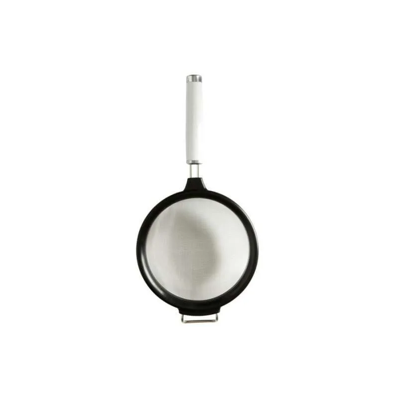 KitchenAid 7 Inch Strainer with Metal Lip White - KCG161OHWHE