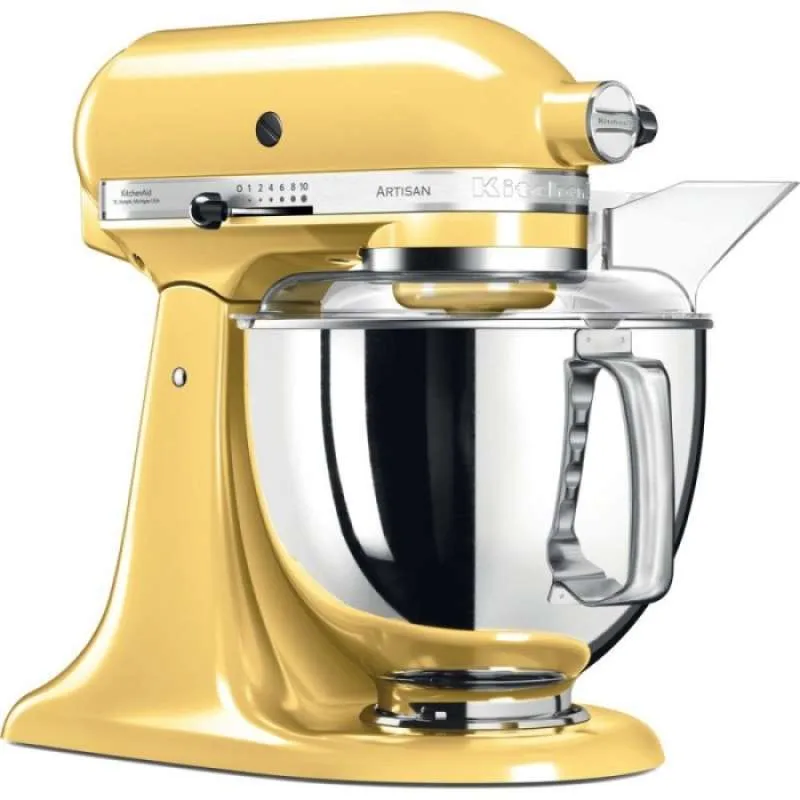 KitchenAid Stand Mixer Artisan 4.8L Majestic Yellow - 5KSM175PSEMY