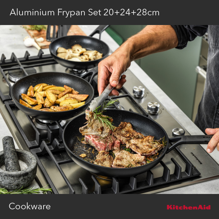 KitchenAid Cookware Classic Frypan Triple Pack - CC003567-001