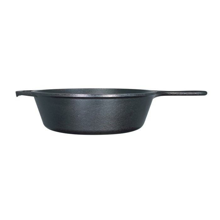 Lodge Cast Iron 10.25 Inch Deep Skillet - L8DSK3