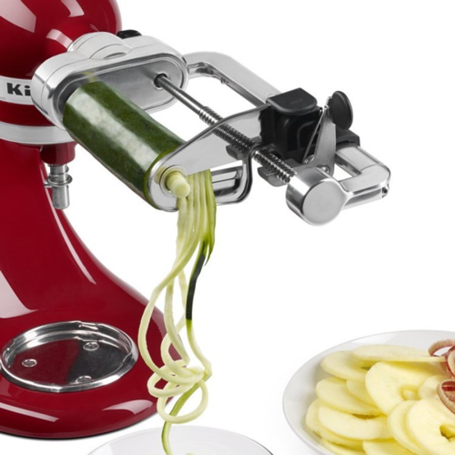 KitchenAid 5 Blade Spiralizer with Peel, Core and Slice - KSM1APC