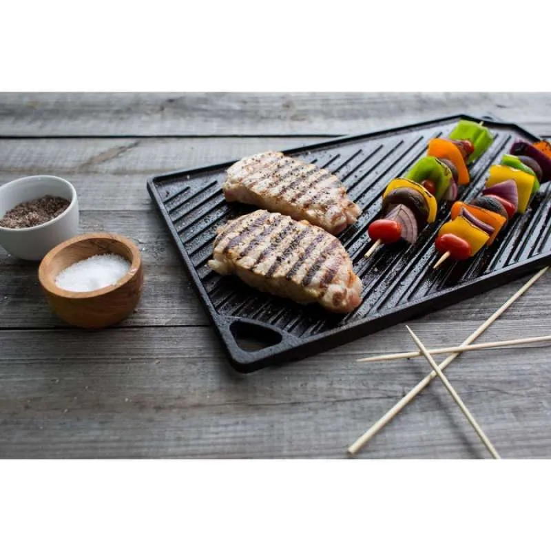 Lodge Cast Iron Double Play Reversible Grill/Griddle - LDP3