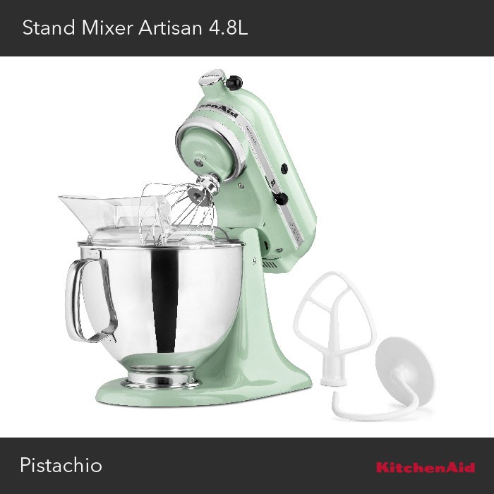 KitchenAid Artisan 4.8 L Mixer Pistachio - 5KSM150PSEPT