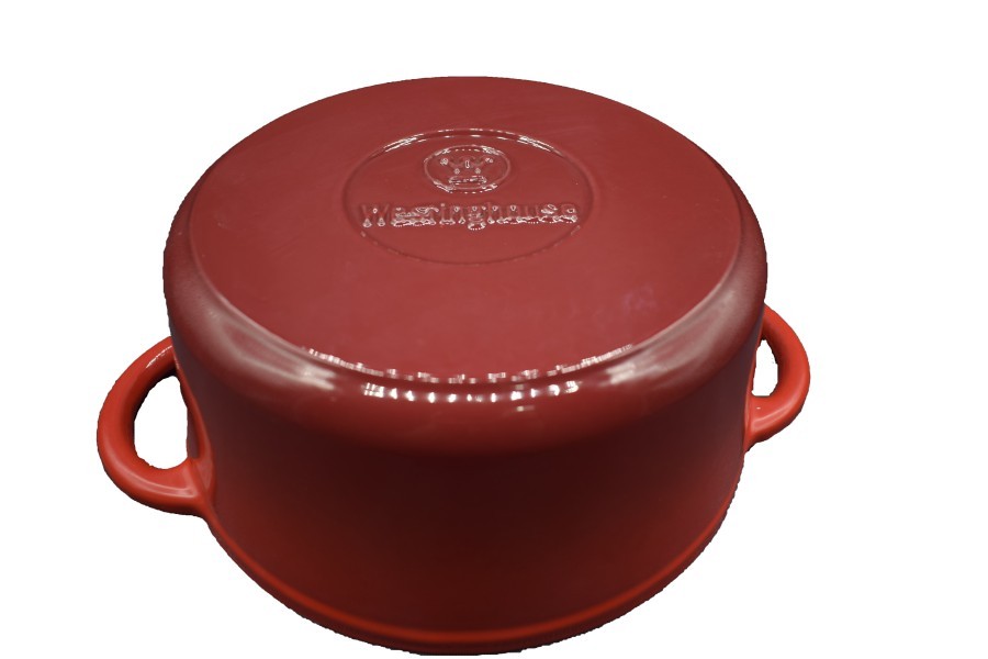 Westinghouse 5,3 L Cast Iron Round Enamel Casserole Red - WCCI00014ERD