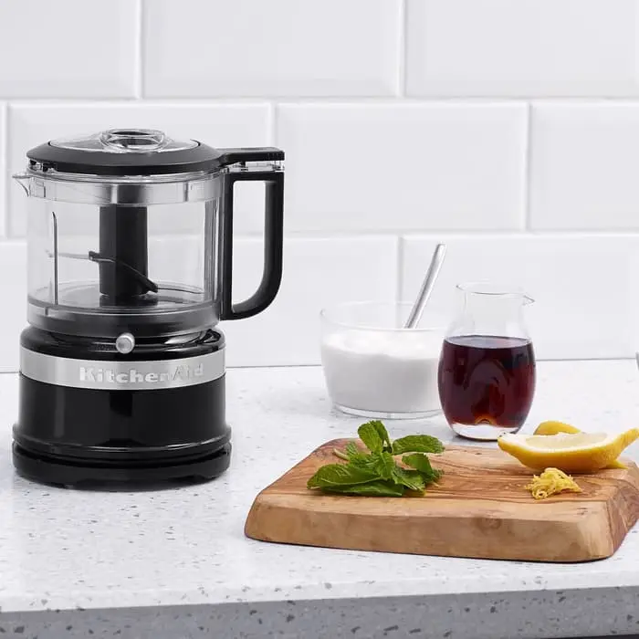 KitchenAid 3.5 Cup Mini Food Processor 5KFC3516EOB - Onyx Black