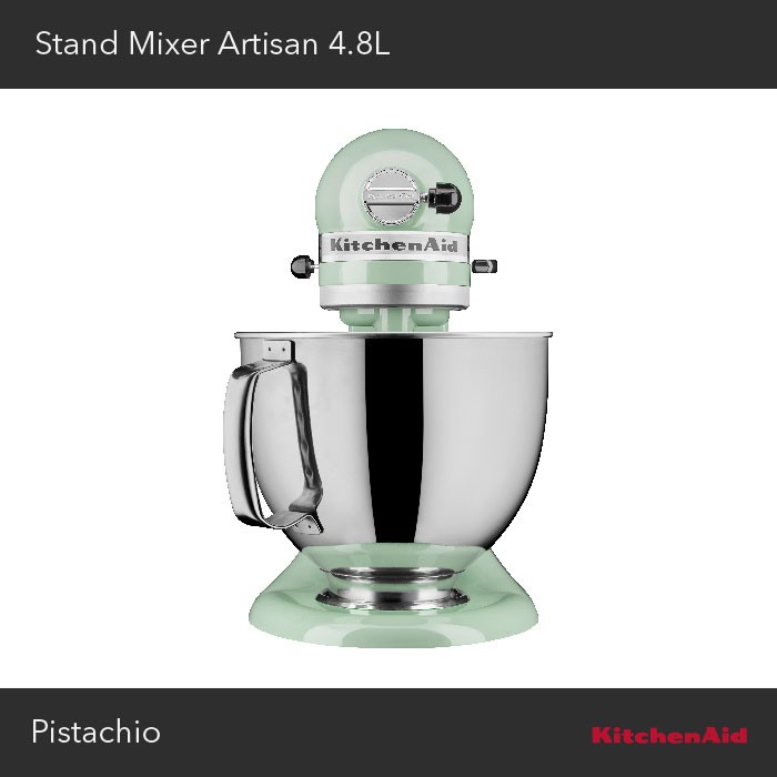 KitchenAid Artisan 4.8 L Mixer Pistachio - 5KSM150PSEPT
