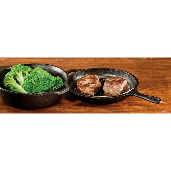 Lodge Cast Iron 3.2 Quart Combo Cooker - LCC3