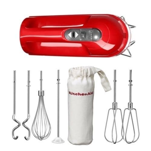 KitchenAid 9-Speed Hand Mixer Empire Red - 5KHM9212EER