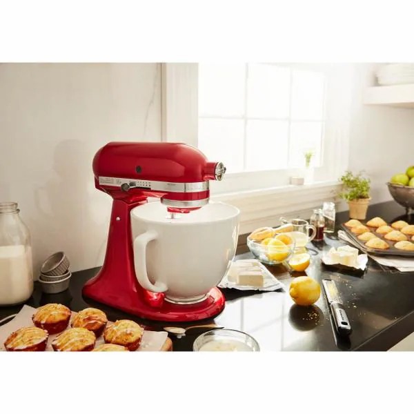 KitchenAid 5 Quart White Chocolate Ceramic Bowl - KSM2CB5LW