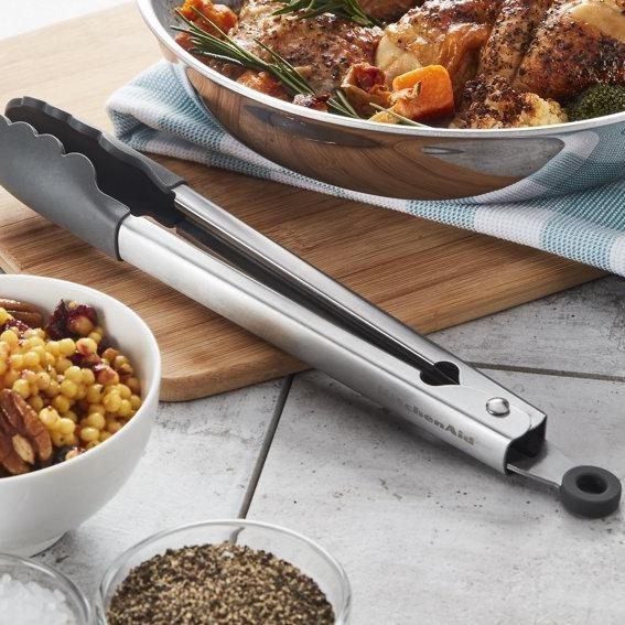KitchenAid Tipped Tongs Black - KQG094OHOBE