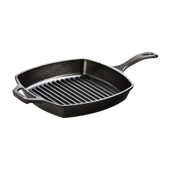 Lodge Cast Iron 10.5 Inch Square Grill Pan - L8SGP3