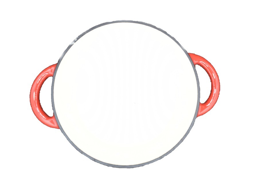 Westinghouse 5,3 L Cast Iron Round Enamel Casserole Red - WCCI00014ERD