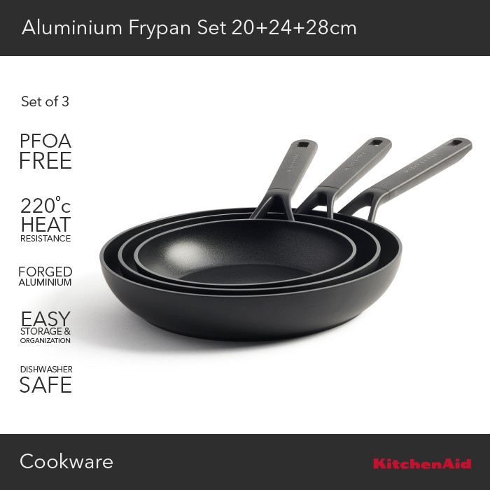 KitchenAid Cookware Classic Frypan Triple Pack - CC003567-001