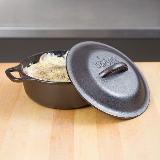 Lodge Cast Iron 1 Quart Serving Pot - L1SP3
