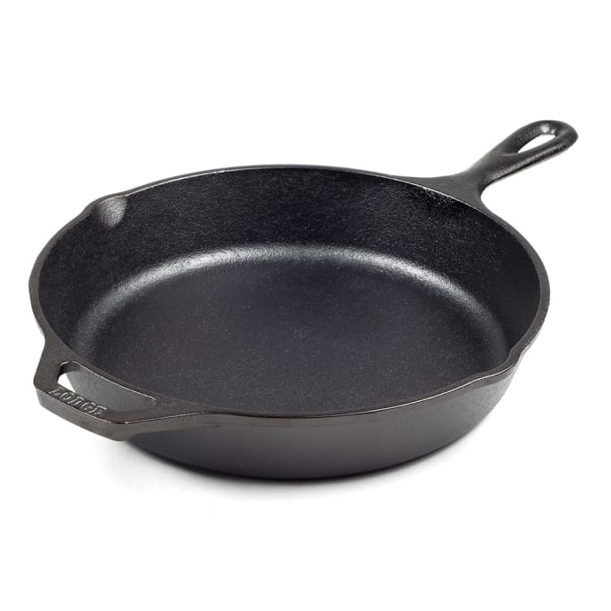 Lodge 10.25 Inch Cast Iron Skillet with 2 pcs Silicone Handle