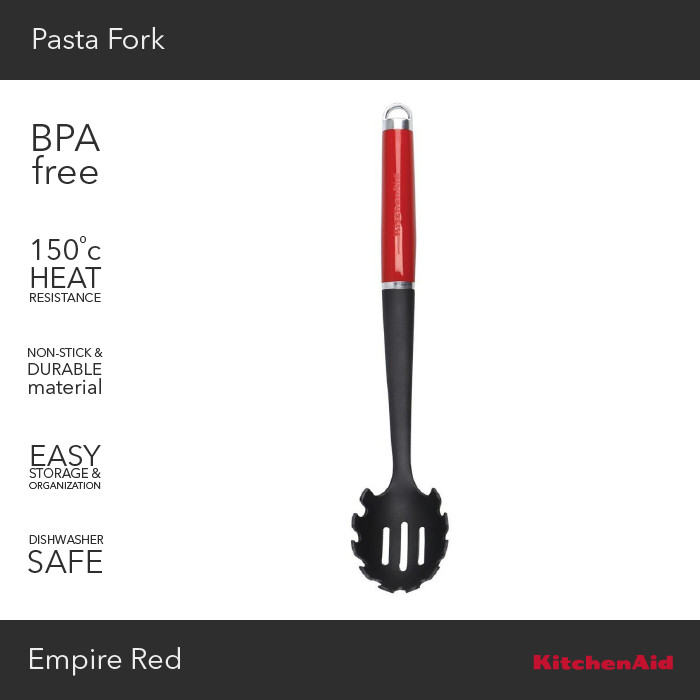 KitchenAid Pasta Fork Empire Black - KCG005OHOBE