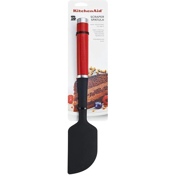 KitchenAid Scraper Spatula Silicone Empire Red - KAG031OHERE