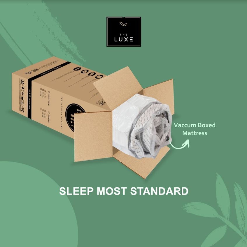 Kasur Spring bed In A box Sleepmost STD 90 Single The Luxe