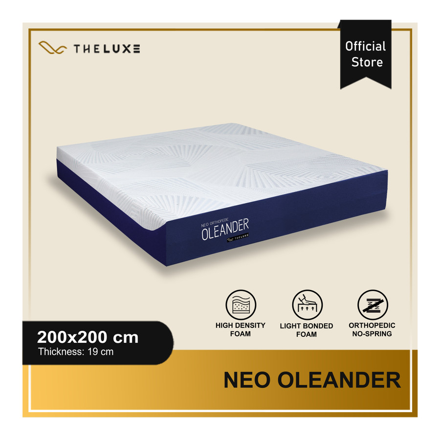 Kasur Busa Rebonded Orthopedic The Luxe Oleander 160x200cm Queen