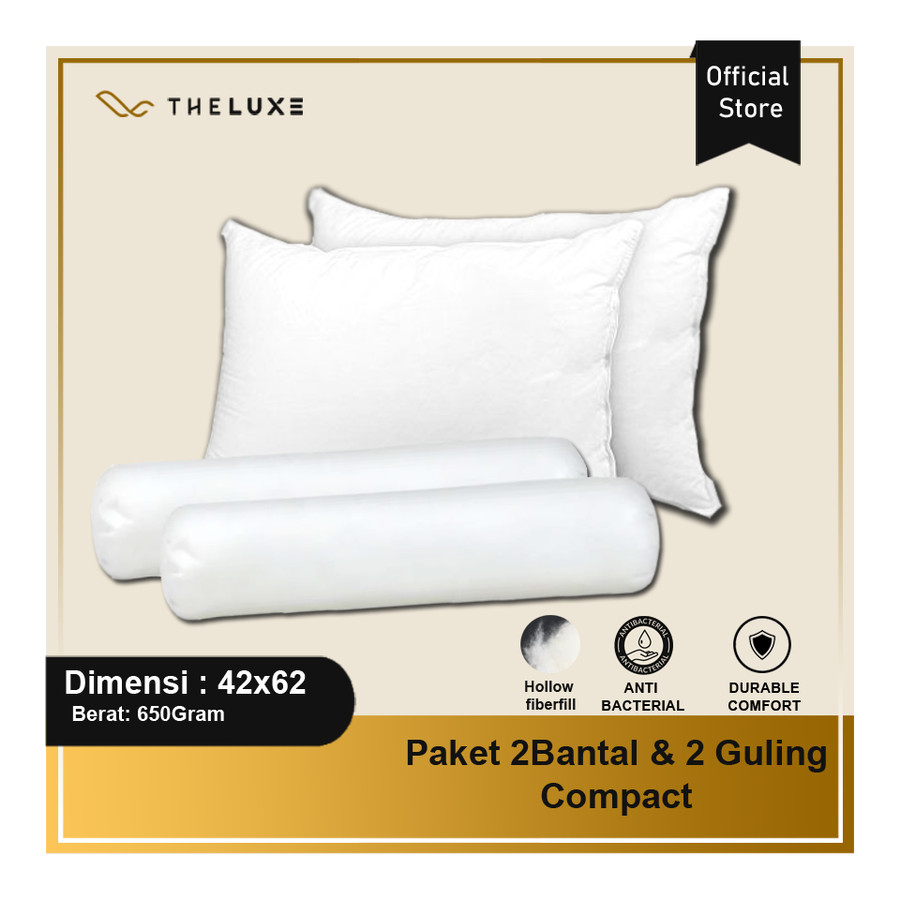 Paket 2 Bantal Guling Compact Reveire