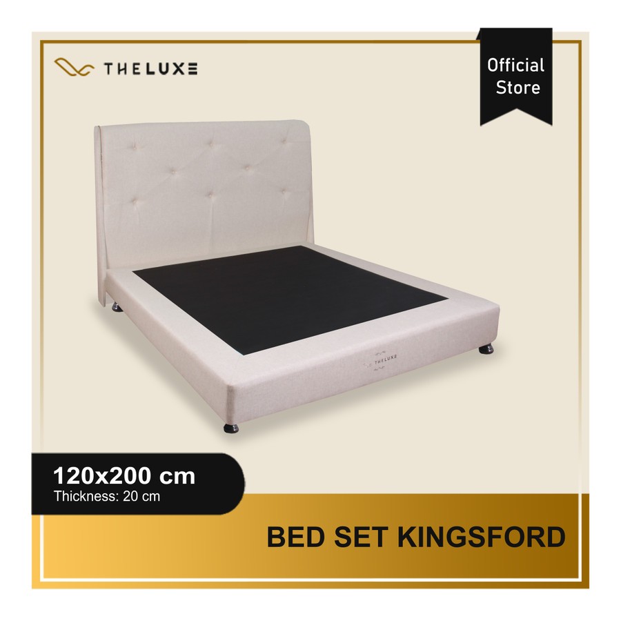 Tempat Tidur Bed Frame Set Kingsford FREE ONGKIR JABODETABEK