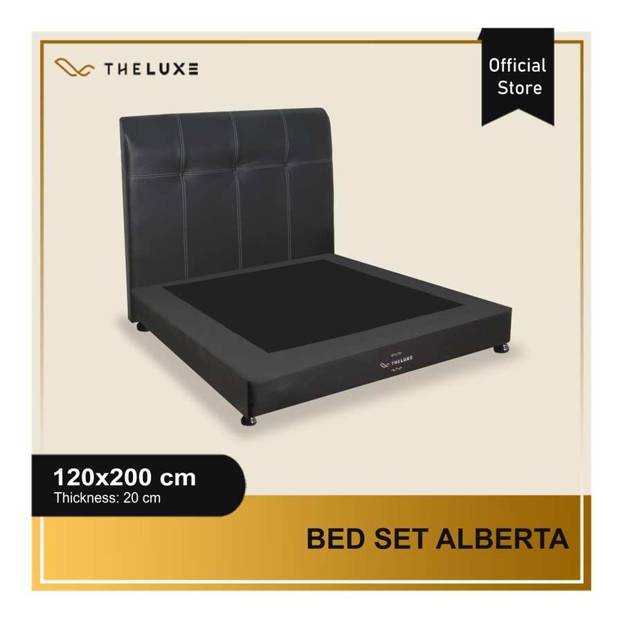 Tempat Tidur Bed Frame Set Alberta FREE ONGKIR JABODETABEK
