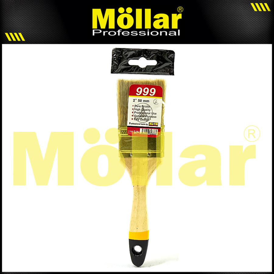 Pinehill PH-999 Kuas Cat 2" Kwas Koas Alat Cat Tembok Gagang Kayu