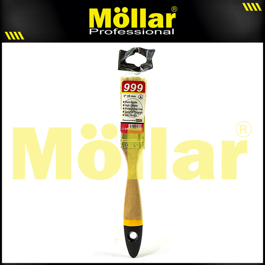 Pinehill PH-999 Kuas Cat 1" Kwas Koas Alat Cat Tembok Gagang Kayu
