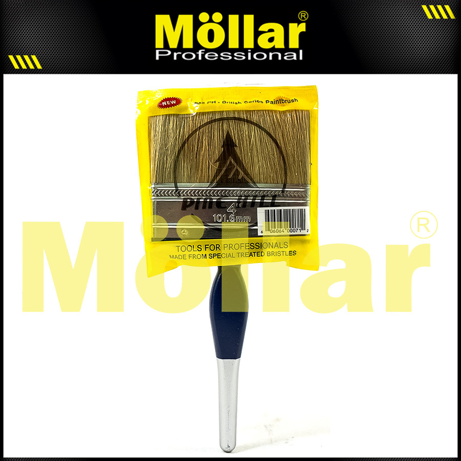 Pinehill PH-822 Kuas Cat 4" Kwas Koas Alat Cat Tembok Gagang Kayu