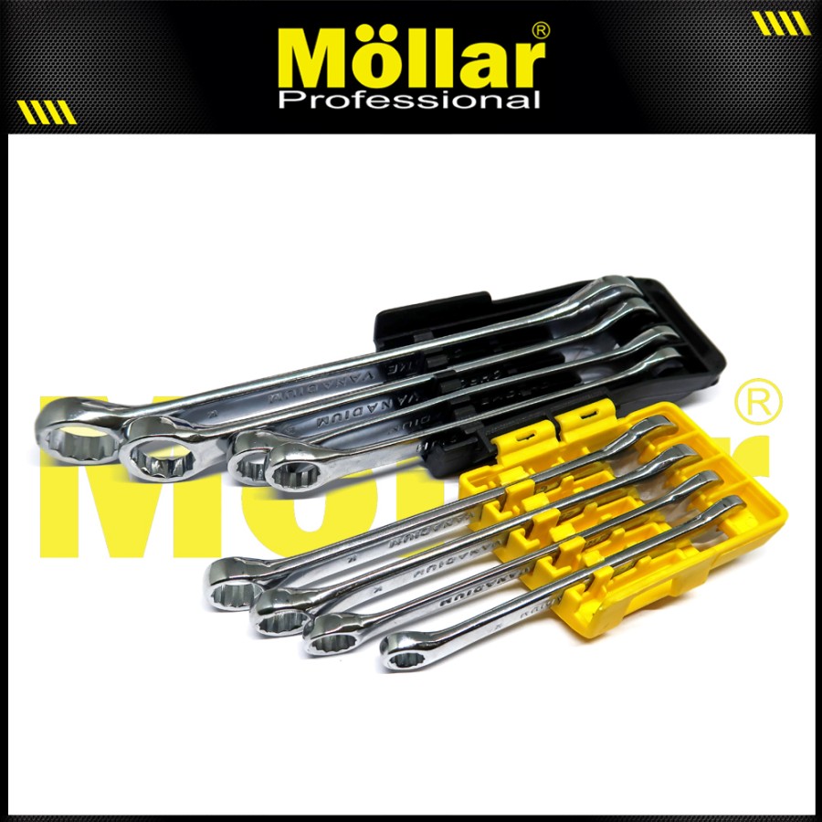 [PAKET] BISON Kunci Ring Pas Set 8 pcs & HDT Obeng 2 Way & Kunci L Set