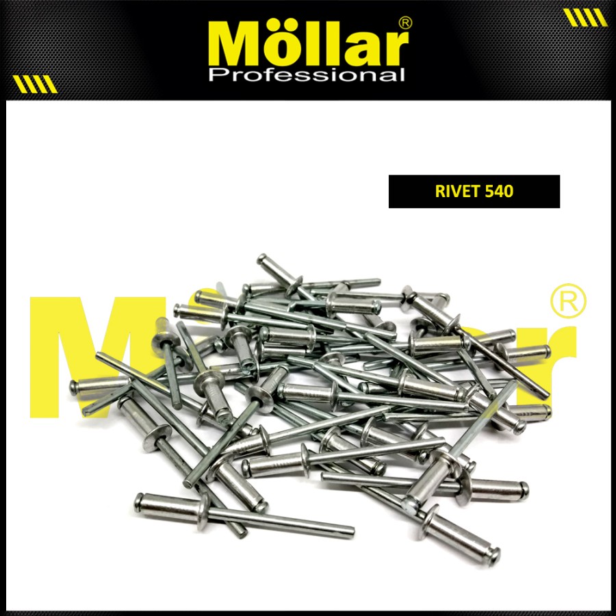 MOLLAR 93-142 Paku Rivet 537 - 4 mm x 9.5 mm