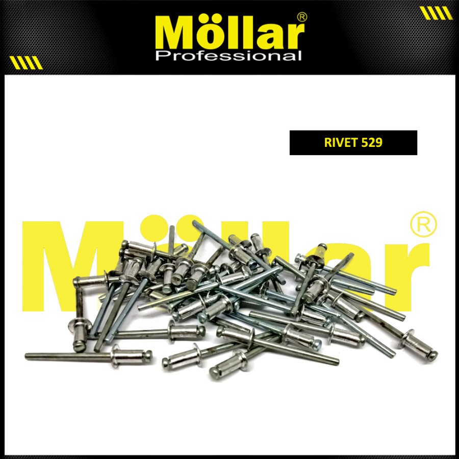 MOLLAR 93-141 Paku Rivet 529 - 4 mm x 8 mm