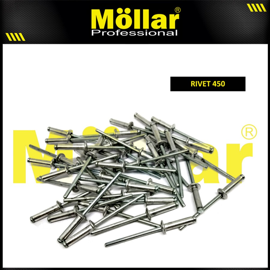 MOLLAR 93-138 Paku Rivet 440 - 3.2 mm x 11 mm