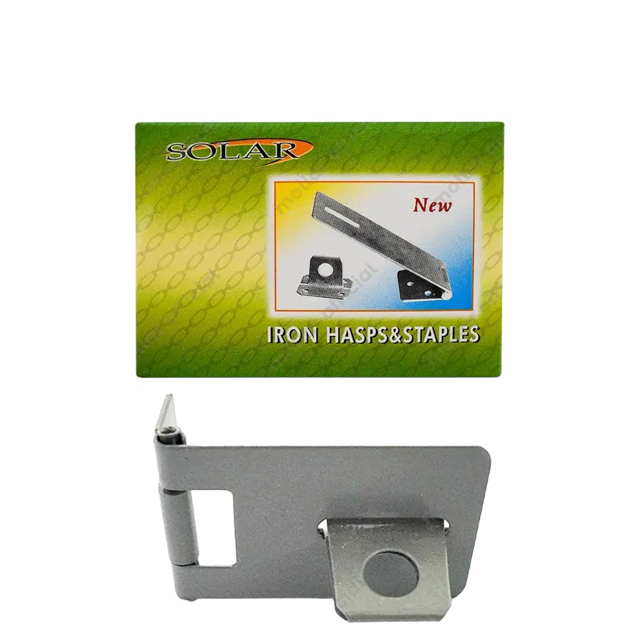 Solar Overval Metalik 2" Tempat Gembok Grendel Pintu Overpal Plat Besi