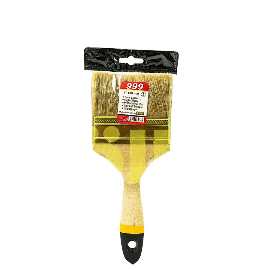 Pinehill PH-999 Kuas Cat 4" Kwas Koas Alat Cat Tembok Gagang Kayu