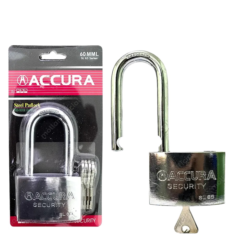 Accura SL85 Kunci Gembok 60 mm Leher Panjang Long Padlock Pintu Rumah