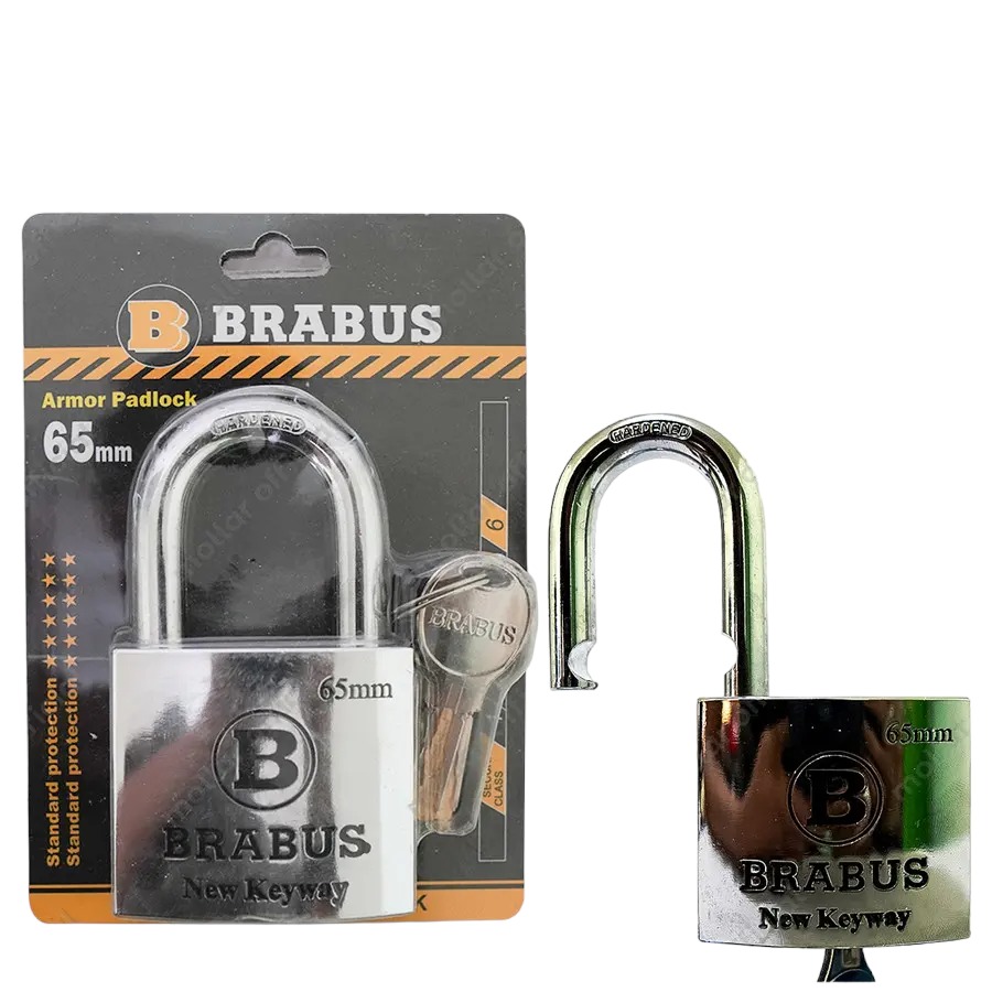 Brabus Keyway Gembok Pendek 65 mm Jumbo Kunci Pagar Rumah Toko Padlock