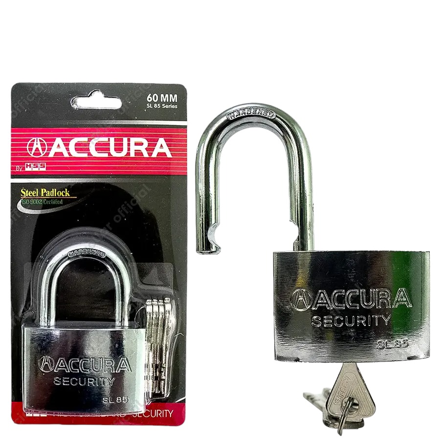 Accura SL85 Kunci Gembok 60 mm Leher Pendek Short Padlock Pintu Rumah