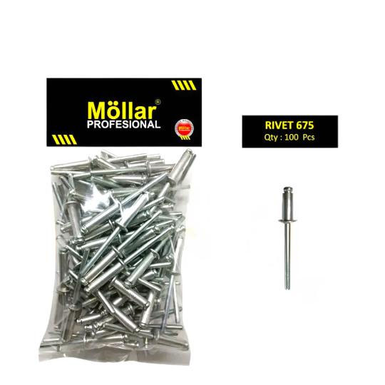 MOLLAR 93-149 Paku Rivet 675 - 4.8 mm x 19 mm 