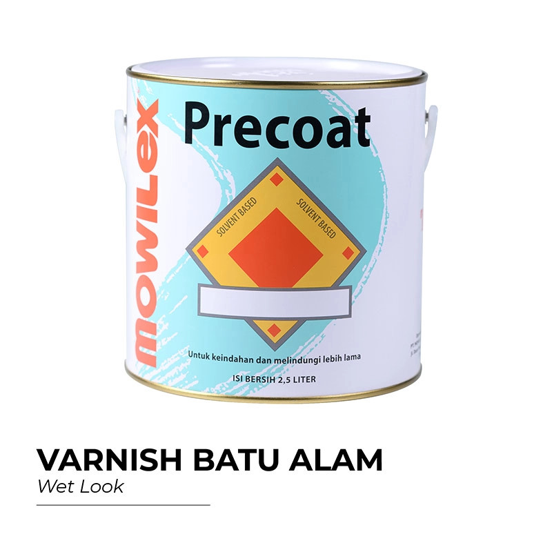 Mowilex Varnish Batu Alam Cat Varnish 2.5 L