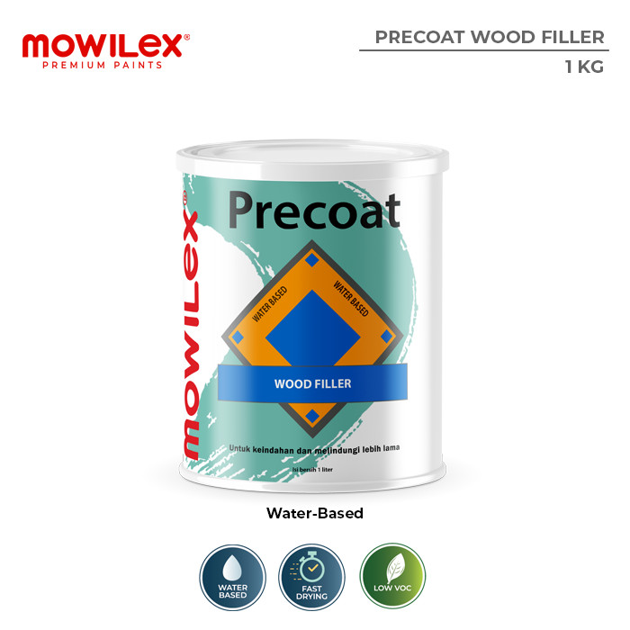 Mowilex Precoat Wood Filler 1 Kg - Kamper