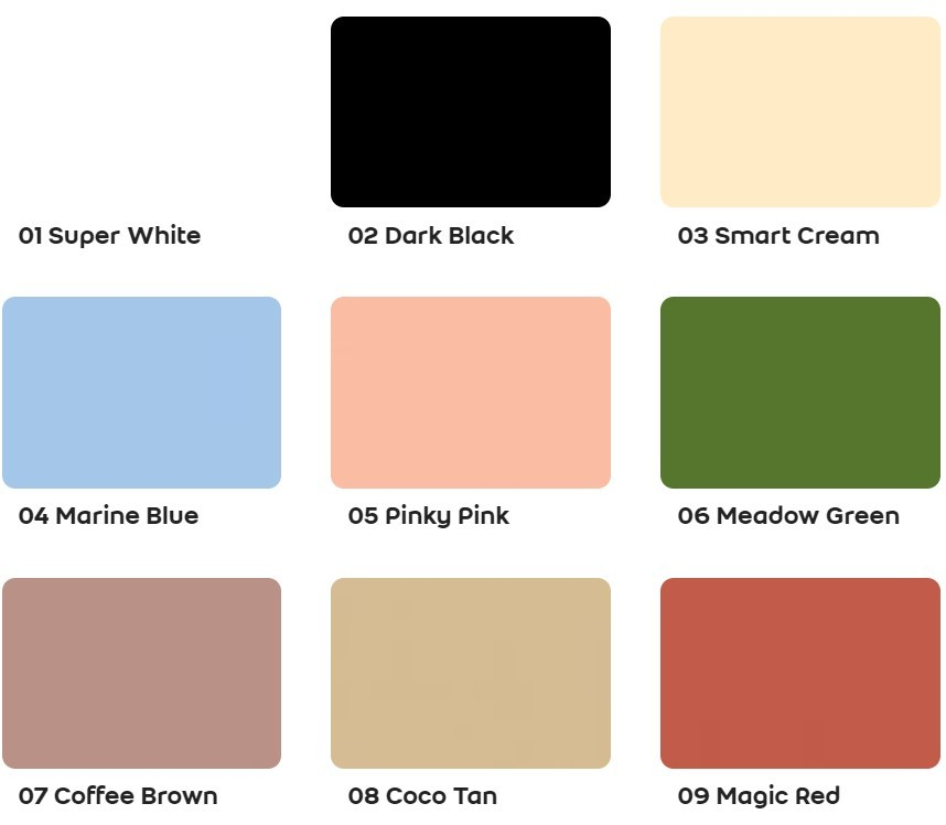 PENGISI WARNA NAT KERAMIK MU | MORTAR UTAMA 308 COLORFILL 1kg