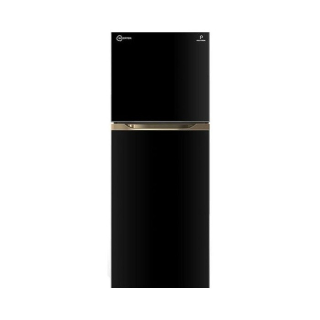 Kulkas Polytron PRM491X 2 Pintu Belleza 350 Liter Inverter PRM 491X