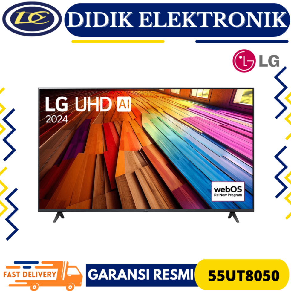 Smart TV LG 55UT8050 4K UHD HDR10 Pro 55 Inch 55UT8050PSB 55UR8050